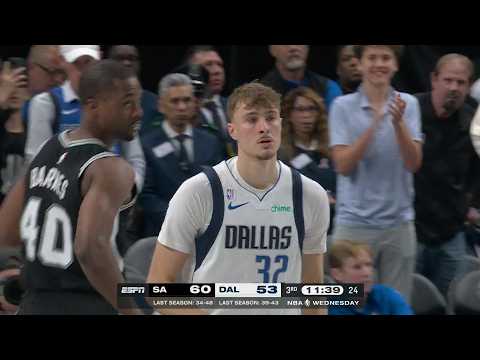 Cooper Flagg makes his FIRST NBA basket in his NBA debut 🤩