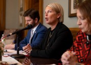 Pritzker, GOP House leader bicker in texts over political violence