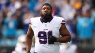 Ed Oliver out with biceps injury, Bills lead Panthers 19