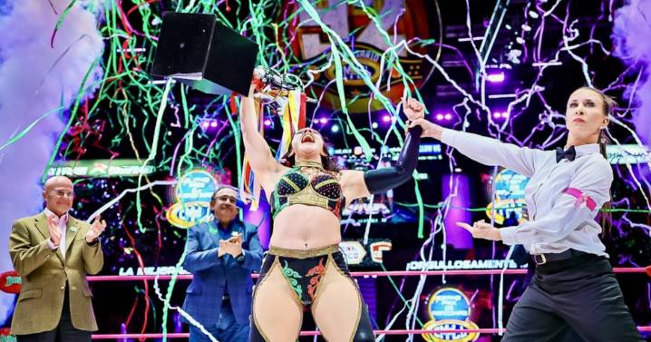 ¡Hermoso momento! Grand Prix de Amazonas 2025 termina con el festejo de ambos equipos arriba del ring