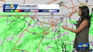 Weather: Steady rain developing, breezy and chilly temps across Maryland