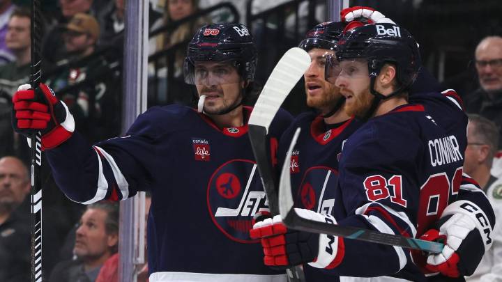 Connor goal propels Jets past Wild in OT