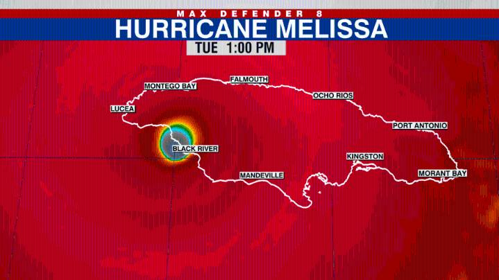 'Catastrophic': Cat. 5 Hurricane Melissa makes landfall in Jamaica
