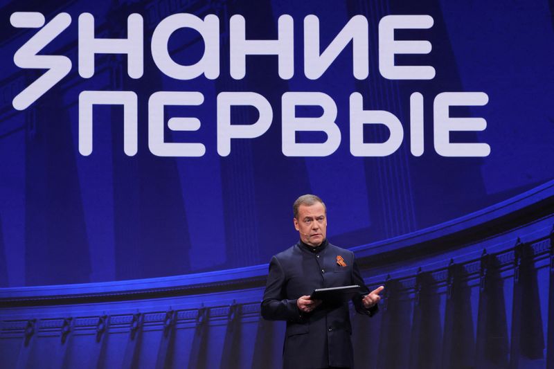 Medvedev says Trump's actions are like an act of war against Russia