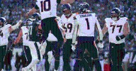 How much does ‘Broncos’ X’ love this win? A lot.
