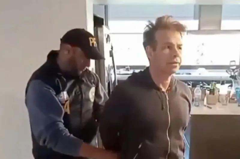 VIDEO: El momento en el que trasladaban a Fred Machado tras ser detenido