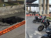 Intensas lluvias, origen de socavón en La Concordia CDMX; ¿es real?