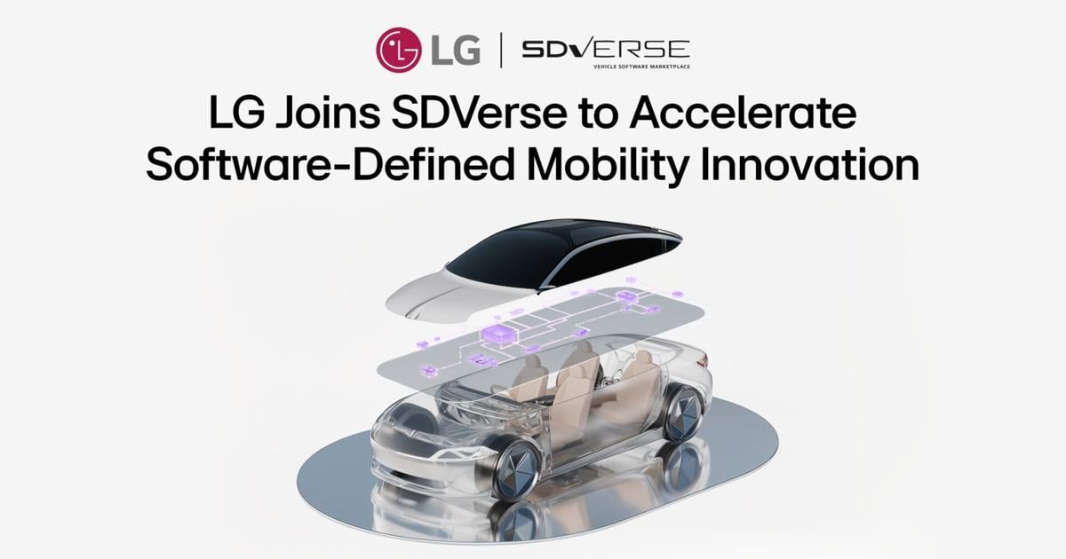 LG JOINS SDVERSE TO ACCELERATE SOFTWARE-DEFINED MOBILITY INNOVATION