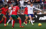 Deadspin | Olivia Moultrie nets brace as USWNT tops Portugal