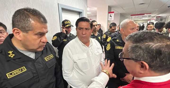Ministro del Interior Vicente Tiburcio califica protestas como agresión directa a policías
