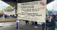 CNTE bloquea México-Puebla, México-Texcoco y México-Pachuca; caos vial en Edomex por protestas