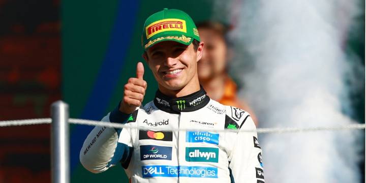 Lando Norris responde a los abucheos en el GP de México: “Si quieren pueden seguir haciéndolo”