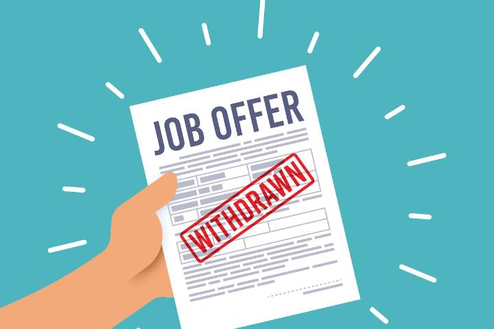 My job offer says the company can cancel it before my start date. Is that common?