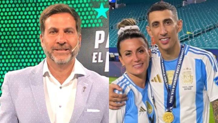 La furiosa reacción de Di María contra Toti Pasman tras una crítica a su esposa