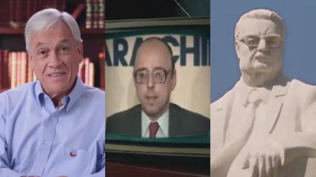 Con Piñera, Guzmán y Allende como protagonistas: así fue la primera franja parlamentaria