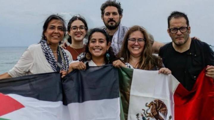Ellos son los 7 mexicanos que viajan en la flotilla de ayuda a Gaza secuestrada por Israel