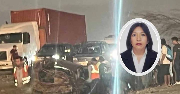Trabajadora del Poder Judicial muere en trágico accidente de tránsito en la vía Paita