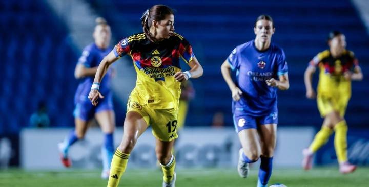 America venció 2-0 al Orlando Pride y está en semifinales de la Champions