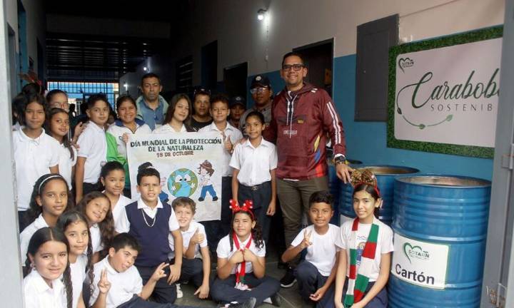 Estudiantes de E.B.E San Rafael de Valencia celebraron actividades por Día Mundial de protección a la Naturaleza
