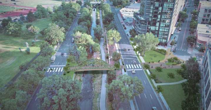 Denver’s Department of Transportation and Infrastructure exploring a new pedestrian bridge over Cherry Creek