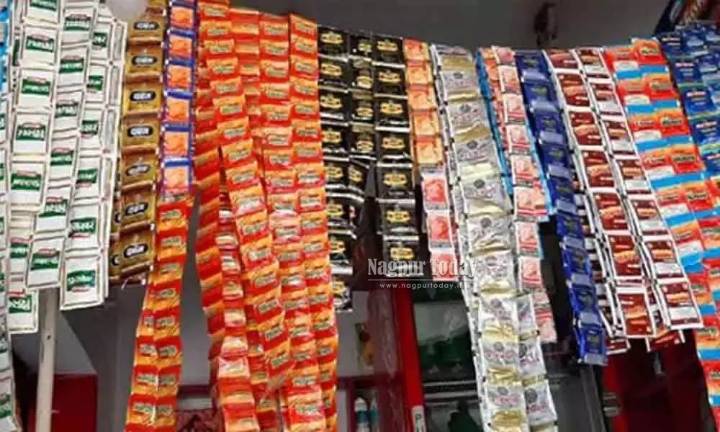 Banned tobacco, pan masala worth Rs. 1.25 lakh seized in Jaripatka, Nagpur