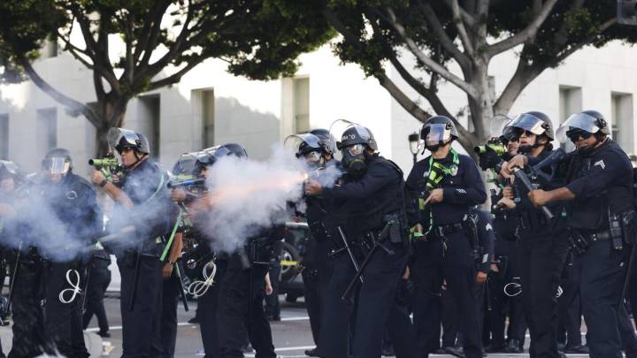 City seeks to overturn judge's order limiting LAPD use of less lethal for crowd control