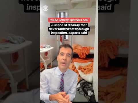 Jeffrey Epstein's cell never underwent thorough inspection, experts say #shorts