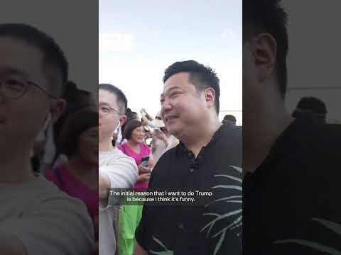 Meet the 'Chinese Trump' winning followers with his spot