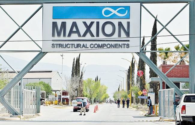 Sigue Maxion en paro técnico; pagará 60% de salarios