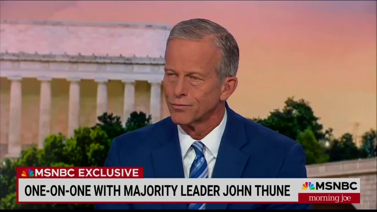 John Thune Is A Jellyfish, Part Infinity