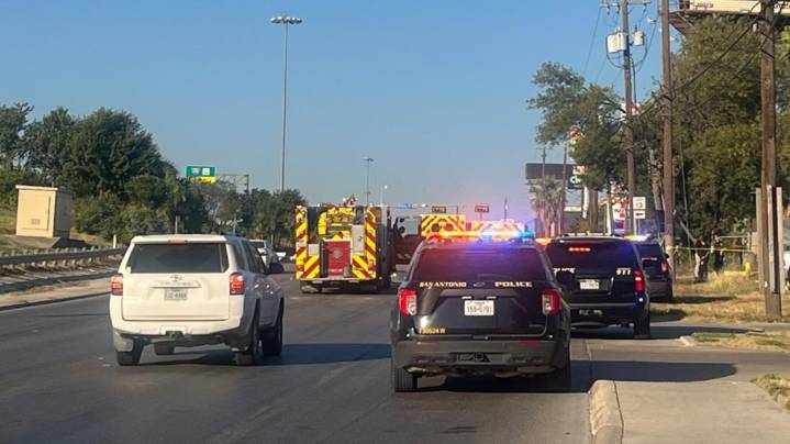 Two officers shot at Highway 90 and West Military Drive, officials say