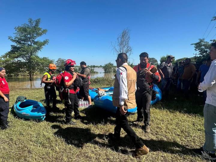 Evacuan a habitantes de San Vicente por inundaciones
