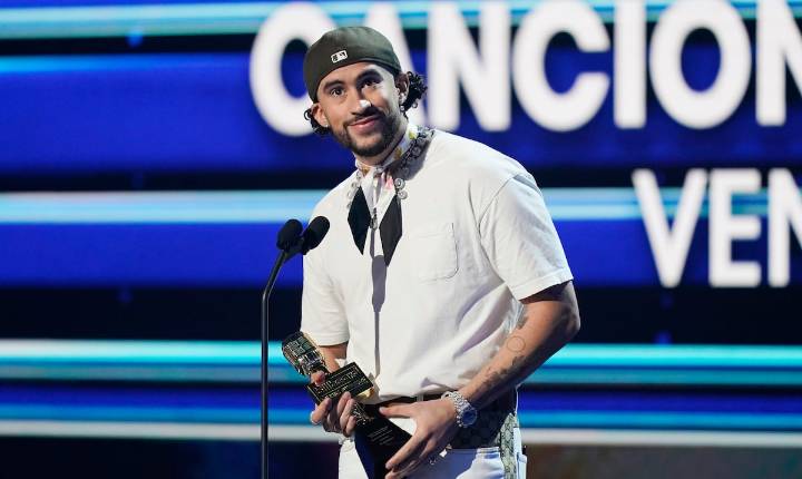 Premios Billboard llegan con Bad Bunny como principal finalista