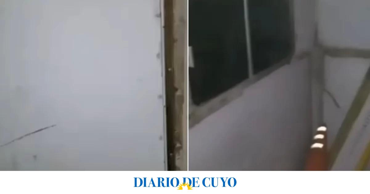 Vuelve a viralizarse el escalofriante video paranormal grabado por un sereno en Zonda: gritos y golpes en las peredes y el techo