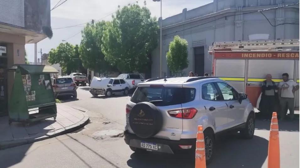 SUCEDIERON ESTE VIERNES. Dos siniestros viales: en Lavalle y San Martín y en Colón entre 9 de Julio y Roca