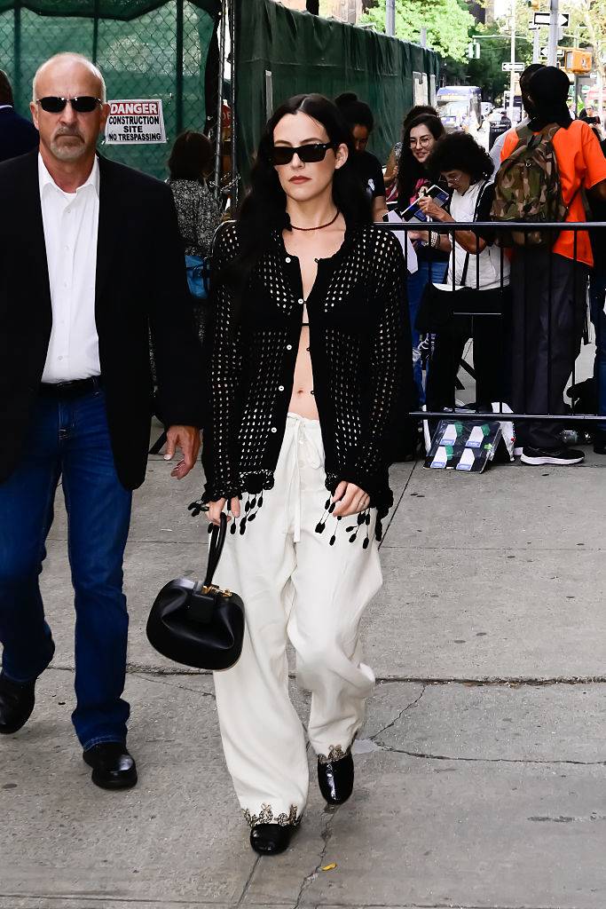 Riley Keough Is…Wearing…Some Stuff