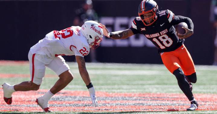 OSU's offense continues to struggle against Houston in 11th straight conference loss