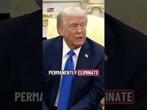 Trump says the government will "permanently eliminate" things due to government shutdown