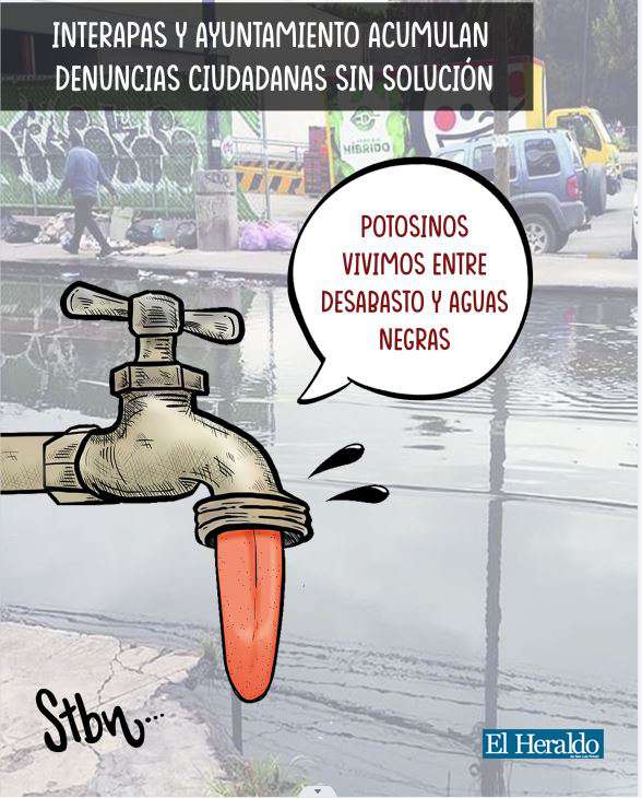 ENTRE DESABASTO Y AGUAS NEGRAS