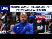 Pistons Coach J.B. Bickerstaff joins The Sports Office