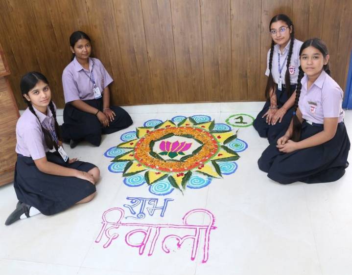 St Teresa Convent School, Panchkula, celebrates Diwali