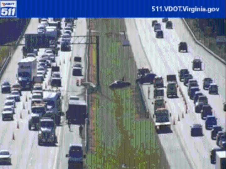 Vehicle crash involving tractor-trailer causes delays near Fort Eustis Blvd.