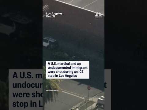 U.S marshal and undocumented immigrant shot during ICE stop in L.A.