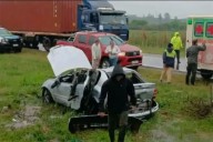 Un bebé de cinco meses murió tras el despiste y vuelco de un auto en ruta 14