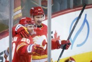 Coleman scores 2 as Flames beat Rangers 5