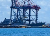 USS Truxtun, el nuevo destructor de misiles guiados que se une a la misión en el Caribe