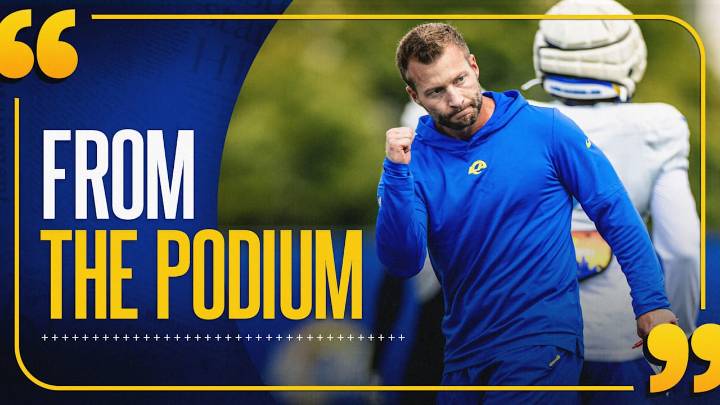 From the Podium: Sean McVay, Matthew Stafford and Davante Adams discuss preparation for Baltimore after mini bye