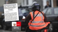 Ahora sí: MTC anuncia que a partir del 17 de noviembre motociclistas deberán usar chaleco reflectivo [VIDEO]