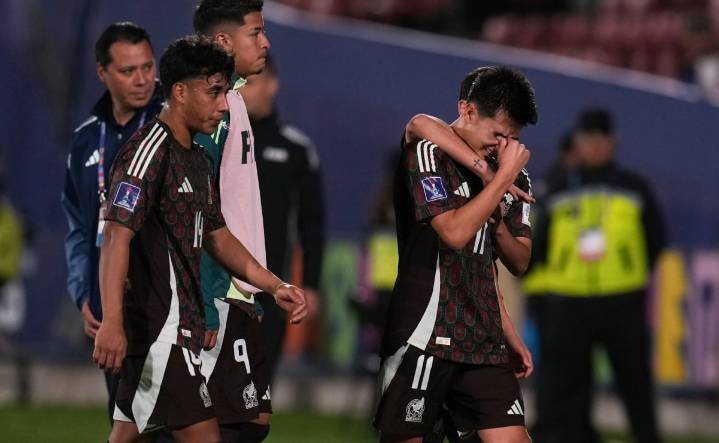 Gilberto Mora termina en lágrimas tras eliminación de México en Mundial Sub