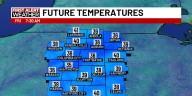 First Alert Weather Day tomorrow morning before warming back up this weekend